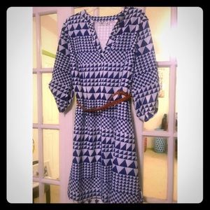 Geometric Print Dress NWOT by Cato